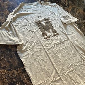 Under Armour tees 2 pack 3XL fits like 2XL “Maryland” “USA”